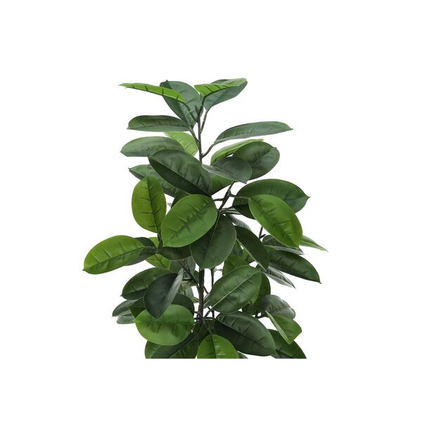 Black Green 52-Inch Indoor Faux Fake Floor Potted Decorative Artificial Plant, image 5